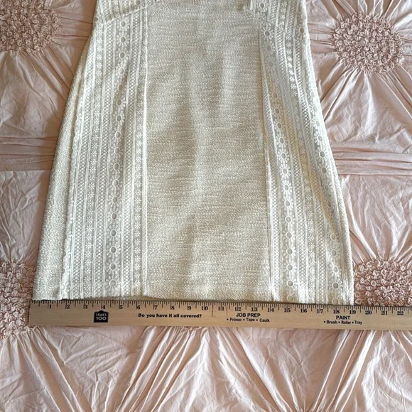 Anthropologie Bordeaux Floral Embroidered Mini Dress - Picture 13 of 15